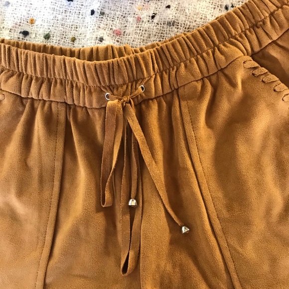 Zara Trafaluc Suede Shorts - Picture 5 of 10